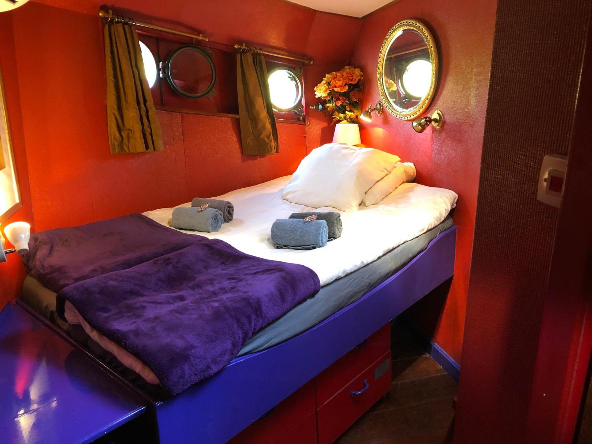 אמסטרדם Hotelboot Zwaan מראה חיצוני תמונה